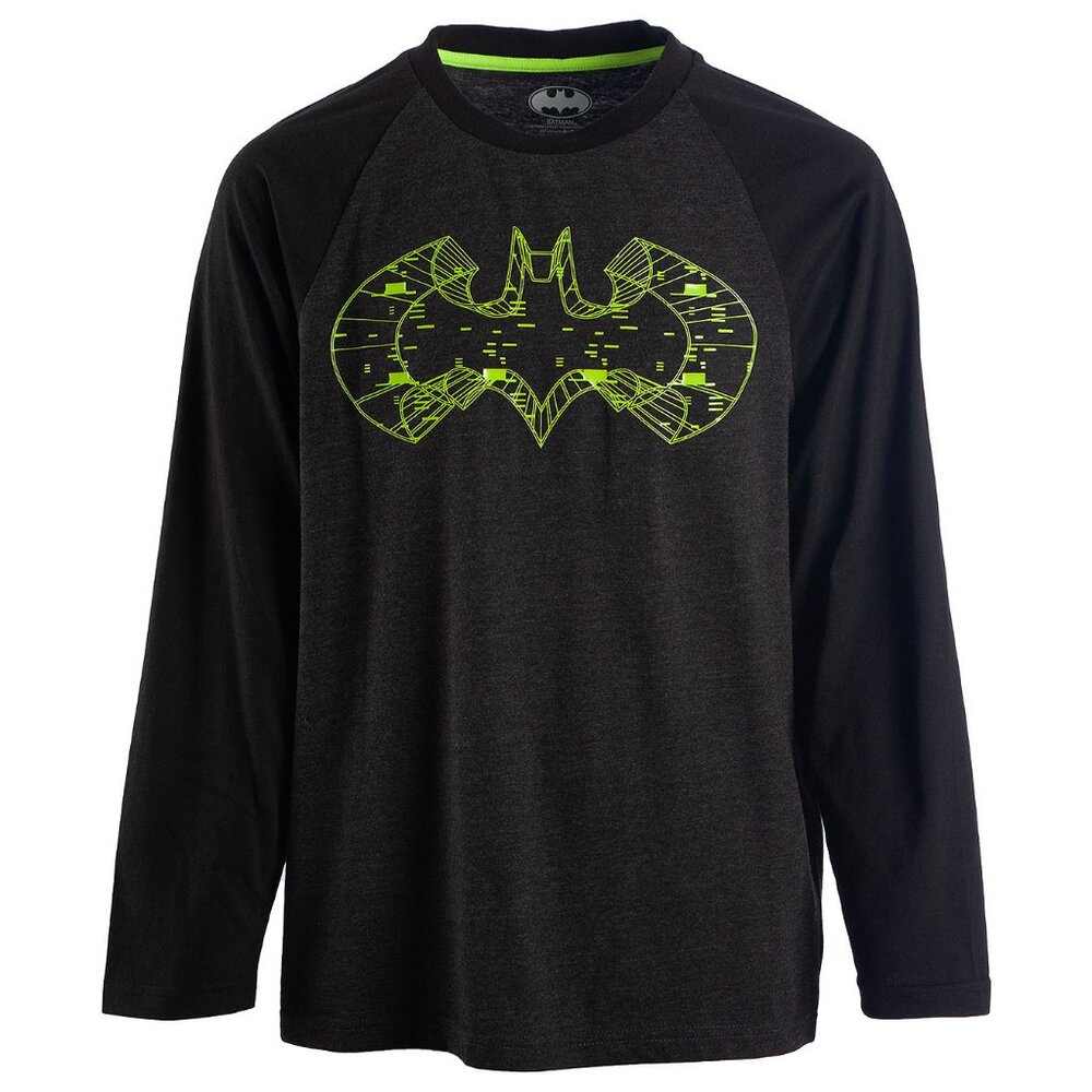 New! Batman Long Sleeve T-Shirt DC Comics Superhero Justice League